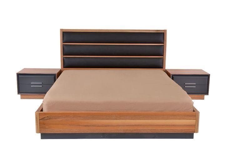 The Milan Two-Tone Platform Bed Set